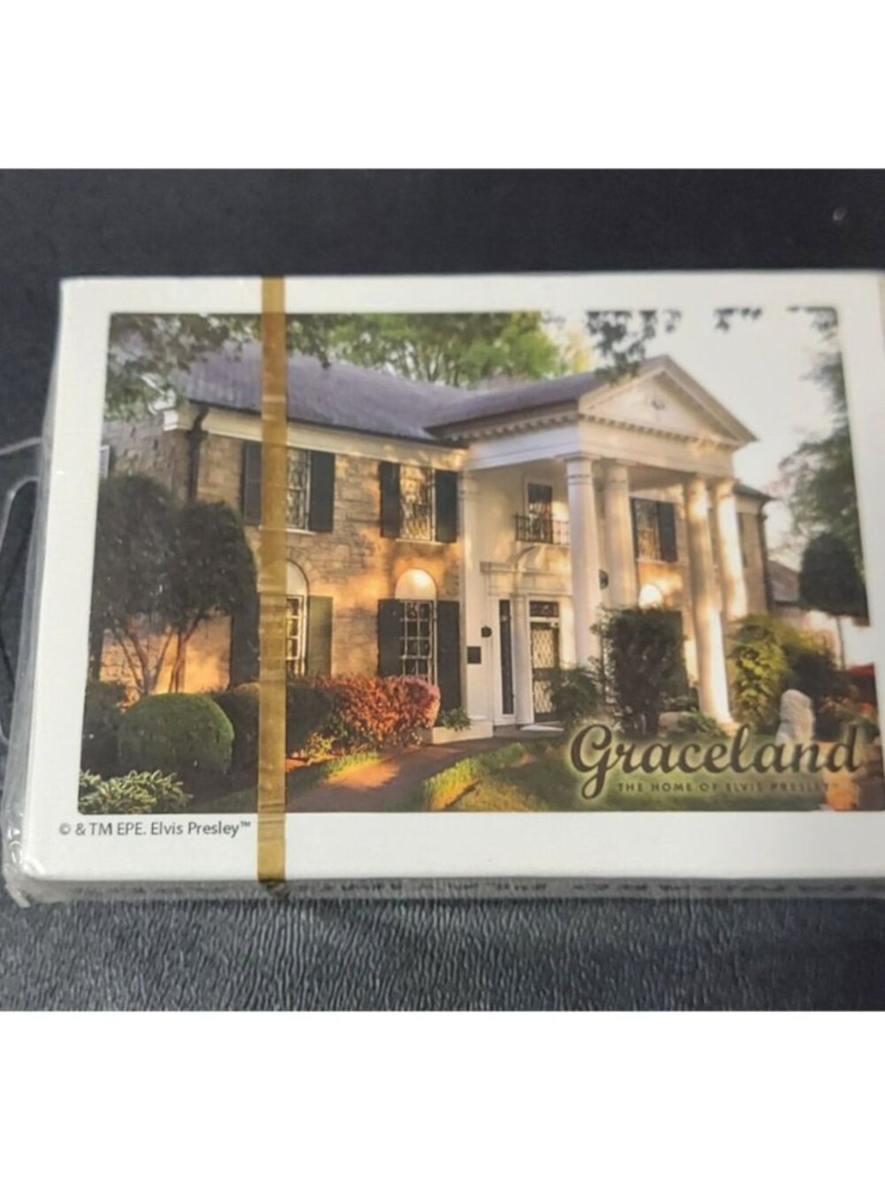 Graceland Standard Playing Cards Elvis Presley Design New In Box T22 T
